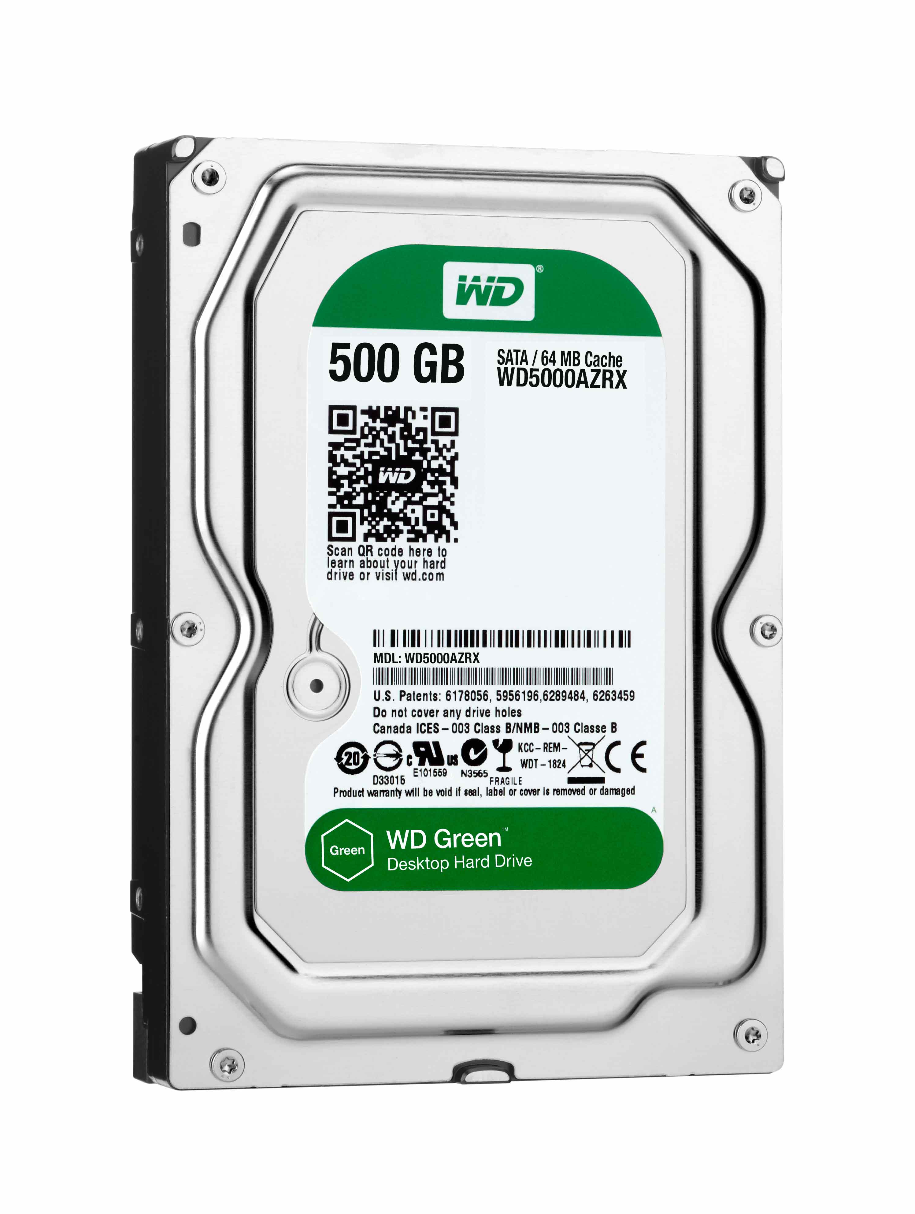 Ổ Cứng WD Green 500GB WD5000AZRX